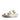Men Grey Leather  Slides