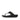 Men Black Leather  Sandals