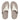 Men Grey Leather  Sandals