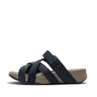 Men Blue/Navy Leather  Slides