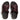 Men Wine/Maroon Leather  Slides