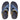 Men Blue Polyester  Sandals