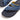 Men Blue Polyester  Sandals