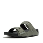 Mens Grey Polyester and PU  Slippers