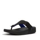 Mens Black Pu Sandals